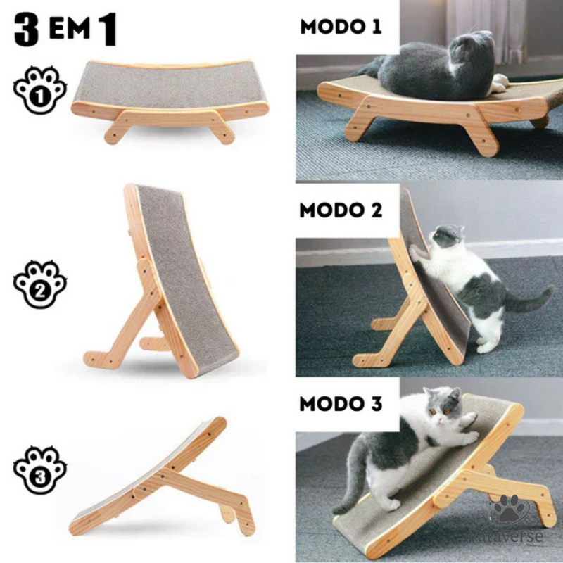 Cama Arranhador FunCat 3 em 1