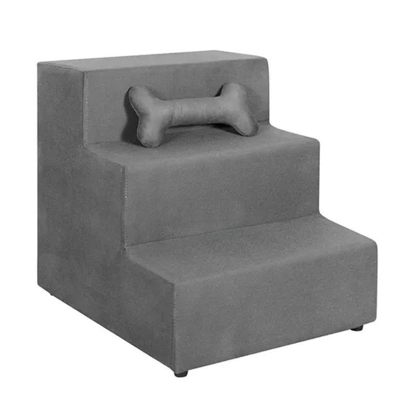 Escada para Pet 3 Degraus – Segurança e Conforto para Cães e Gatos